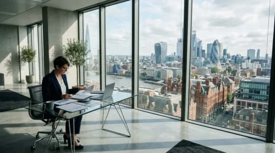 Strategic tax planning scene for UK limited company directors